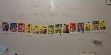O dobrovolnictví umíme mluvit i s žáky 1. stupně ZŠ
