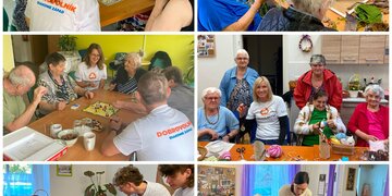 Dobrovolníci seniorům - společný čas k nezaplacení