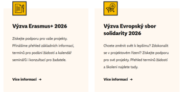 Výzva Erasmus+ pro rok 2026: získejte podporu pro vaše projekty